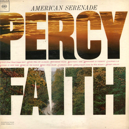 Percy Faith - American Serenade (LP, Album, Mono)