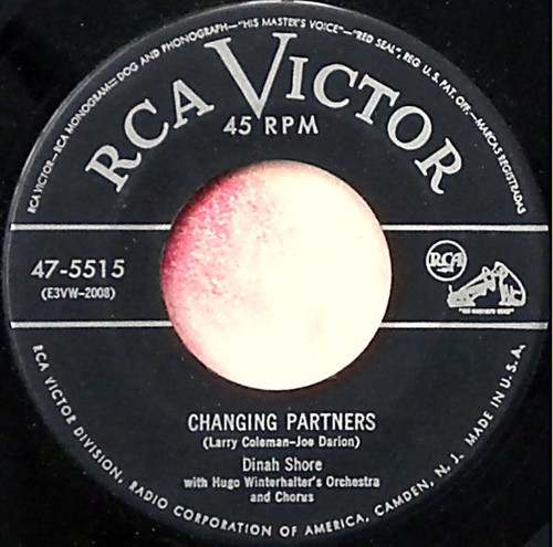 Dinah Shore - Changing Partners / Think - RCA Victor - 47-5515 - 7" 1071635467