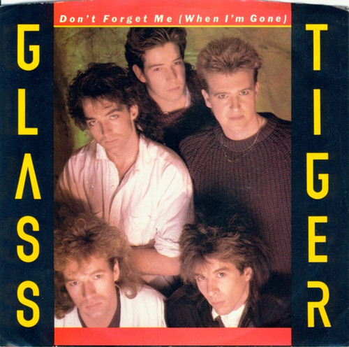 Glass Tiger - Don't Forget Me (When I'm Gone) - Manhattan Records, Manhattan Records - B-50037, B 50037 - 7", Single 1071713466