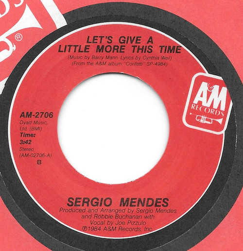 Sérgio Mendes - Let's Give A Little More This Time (7", Single)