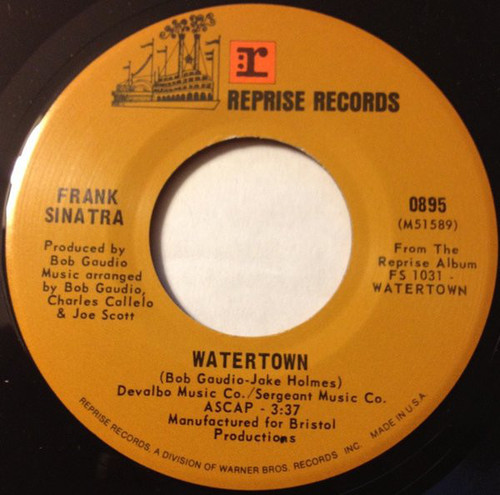 Frank Sinatra - Watertown (7", Single)