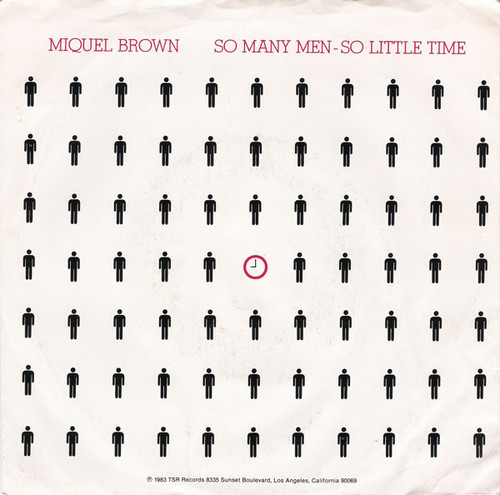 Miquel Brown - So Many Men, So Little Time (7", Single)