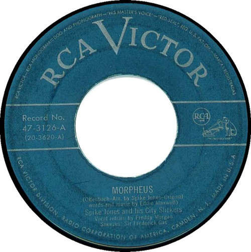Spike Jones And His City Slickers - Morpheus / Wild Bill Hiccup (7", Single)