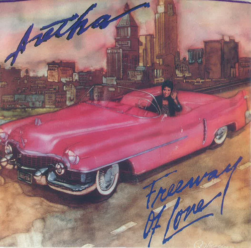 Aretha Franklin - Freeway Of Love (7", Single, Styrene, 4:0)