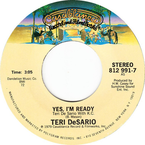 Teri Desario - Yes I'm Ready / Dancin' In The Streets (7", Single)