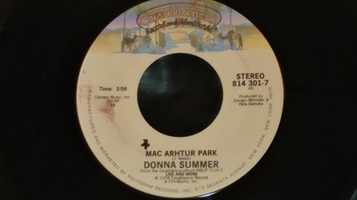 Donna Summer - Mac Arthur Park / Love To Love You Baby (7", Single)