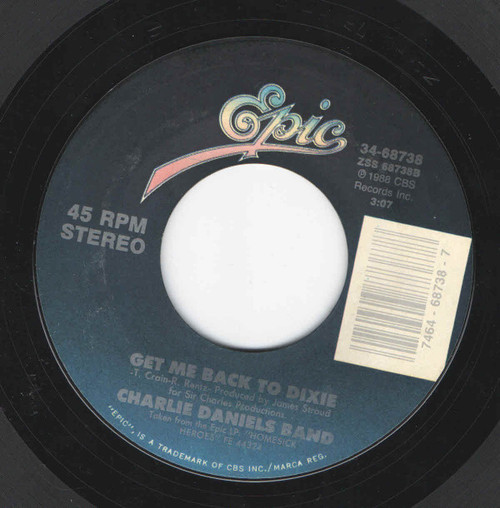 The Charlie Daniels Band - Midnight Train (7", Single)
