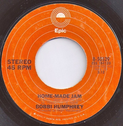 Bobbi Humphrey - Home-Made Jam (7", Single, Styrene)