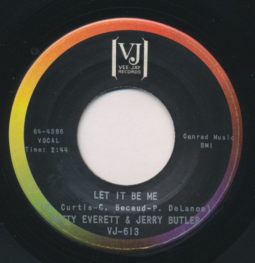 Betty Everett & Jerry Butler - Let It Be Me (7", Single, M/Print)