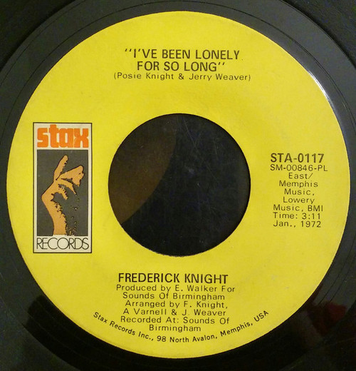 Frederick Knight - Lean On Me (7", Single, Pla)