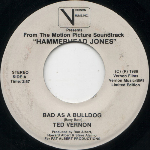 Ted Vernon - Bad As A Bulldog / I'm Just Out Here Having Fun (7", Single, Ltd)