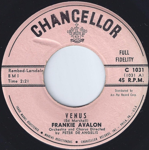 Frankie Avalon - Venus (7", Single)