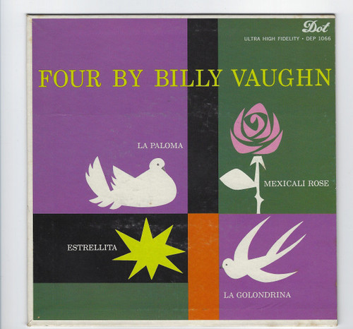 Billy Vaughn - Four By Billy Vaughn (7", EP)