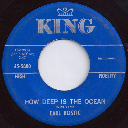 Earl Bostic - How Deep Is The Ocean / Wrap It (7")