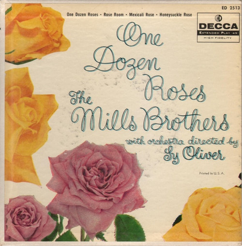 The Mills Brothers - One Dozen Roses (7", EP)
