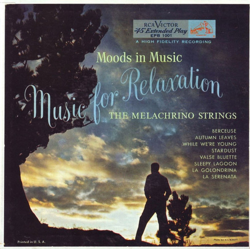 The Melachrino Strings - Music For Relaxation (2x7", Album, EP, Ind)