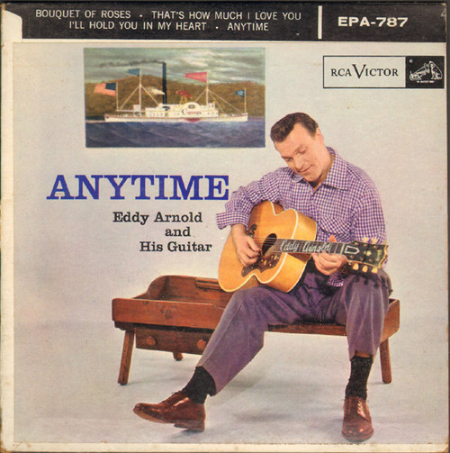 Eddy Arnold And His Guitar* - Anytime (7", EP, Comp)