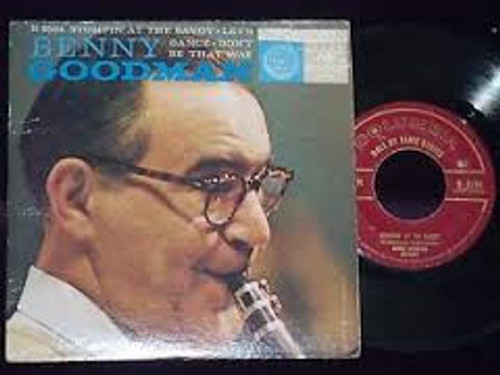 Benny Goodman - Stompin' At The Savoy (7", EP, Styrene)