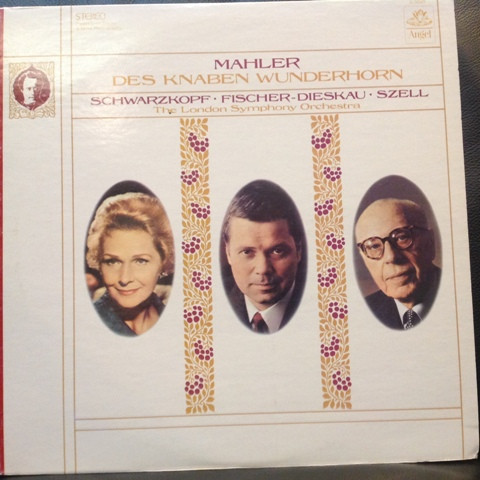 Mahler* - Schwarzkopf* • Fischer-Dieskau* • Szell*, The London Symphony Orchestra - Des Knaben Wunderhorn (LP, Album, RE, Wak)