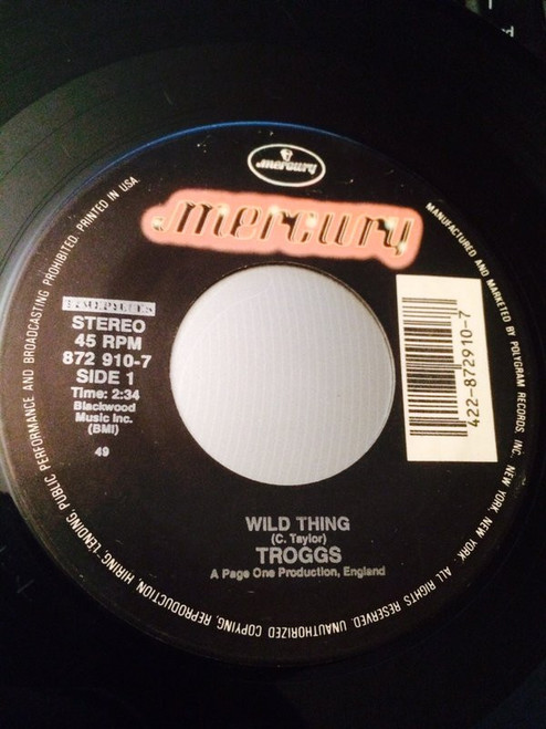 The Troggs - Wild Thing (7", Single, RE)