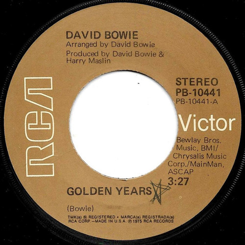 David Bowie - Golden Years (7", Single, Jac)