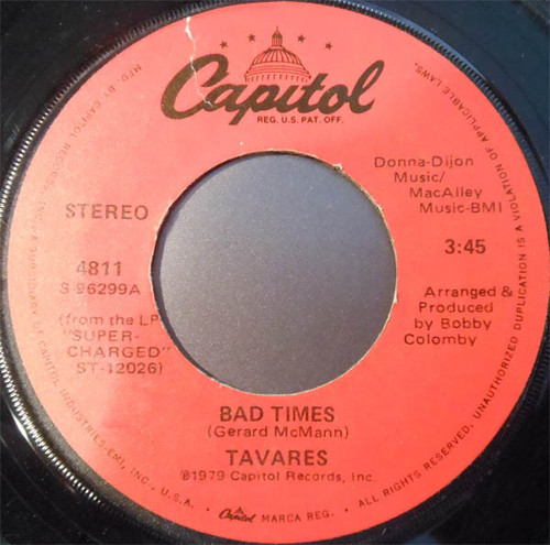 Tavares - Bad Times (7")