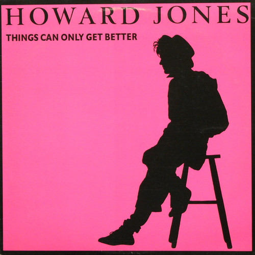 Howard Jones - Things Can Only Get Better (12", Pin)