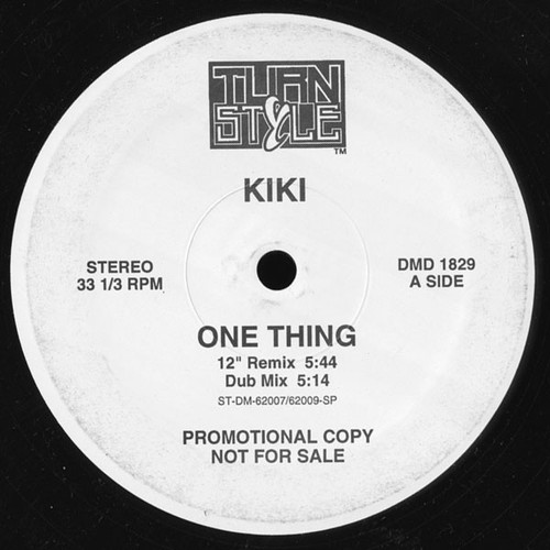 Kiki (11) - One Thing (12", Promo)