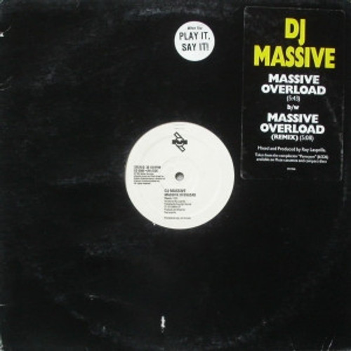 DJ Massive - Massive Overload (12", Promo)