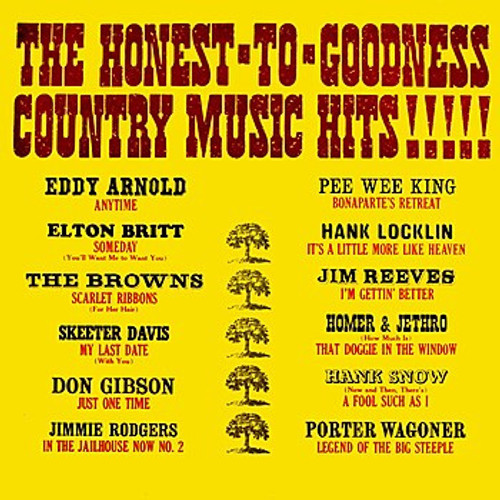 Various - The Honest-To-Goodness Country Music Hits!!!!! (LP, Comp)