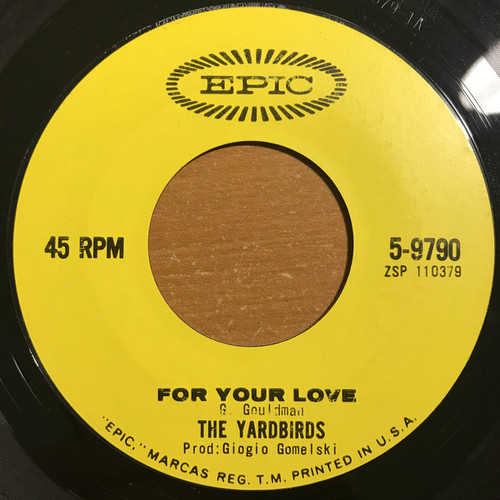 The Yardbirds - For Your Love (7", Single)
