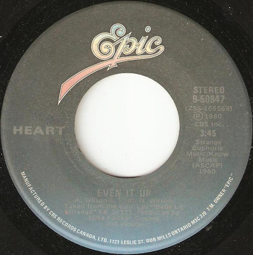 Heart - Even It Up (7")