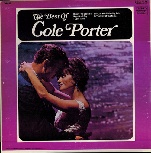 Various - The Best Of Cole Porter / The Best Of Jerome Kern - Colonial Records Inc. - CG-105 - LP 1084495710