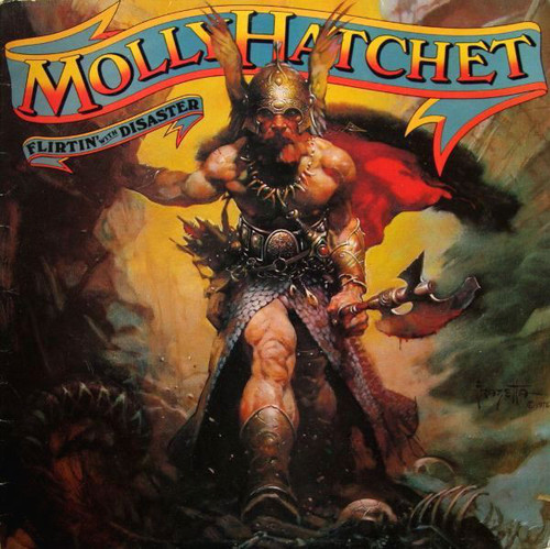Molly Hatchet - Flirtin' With Disaster (LP, Album, Pit)