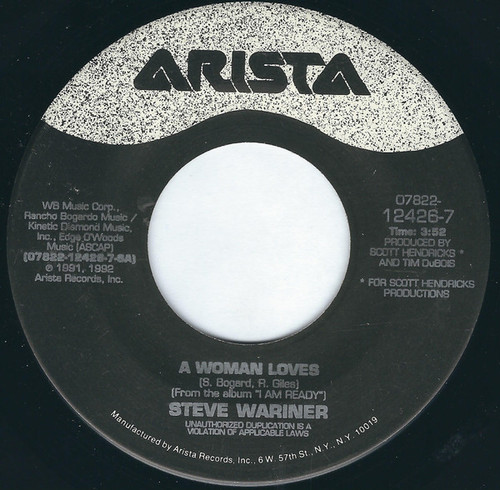 Steve Wariner - A Woman Loves (7")