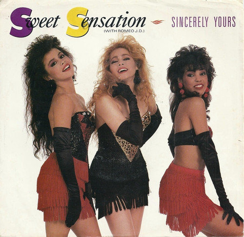 Sweet Sensation With Romeo J.D. - Sincerely Yours (7", Single)