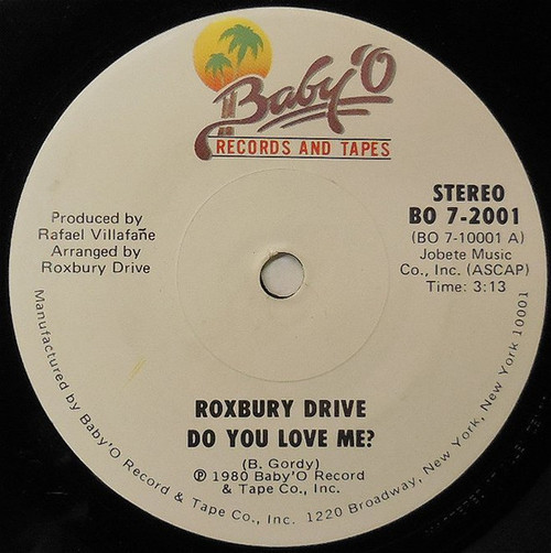 Roxbury Drive - Do You Love Me (7", Single, Sol)