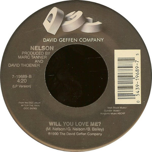 Nelson (4) - (Can't Live Without Your) Love And Affection (7", Single)
