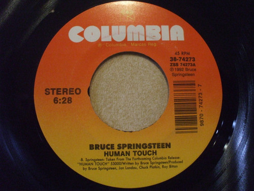 Bruce Springsteen - Human Touch (7", Single)