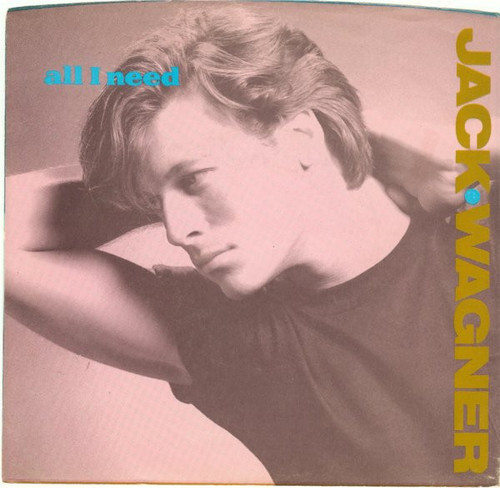 Jack Wagner - All I Need - Qwest Records, Qwest Records - 7-29238, 9 29238-7 - 7", Single, Spe 1087553848