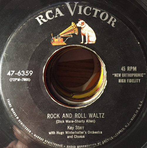 Kay Starr - Rock And Roll Waltz / I've Changed My Mind A Thousand Times - RCA Victor - 47-6359 - 7", Single 1087925354