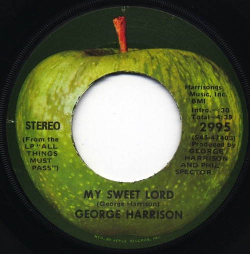 George Harrison - My Sweet Lord  (7", Single)