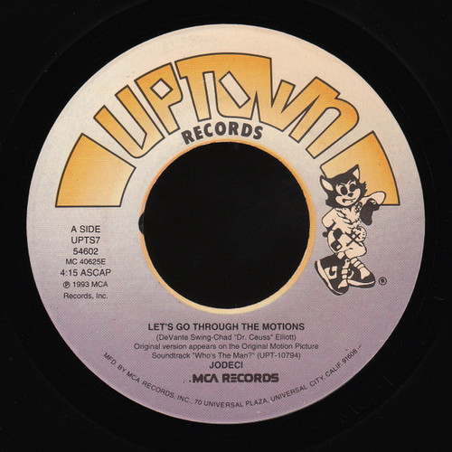 Jodeci - Let's Go Through The Motions - MCA Records, Uptown Records - UPTS7 54602 - 7", Single 1088973131