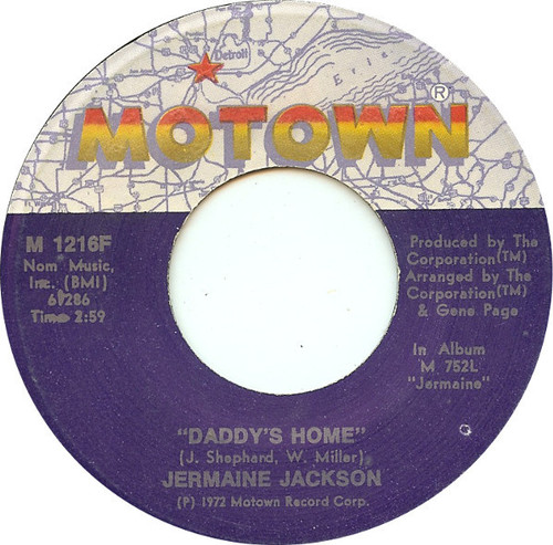 Jermaine Jackson - Daddy's Home (7", Single)