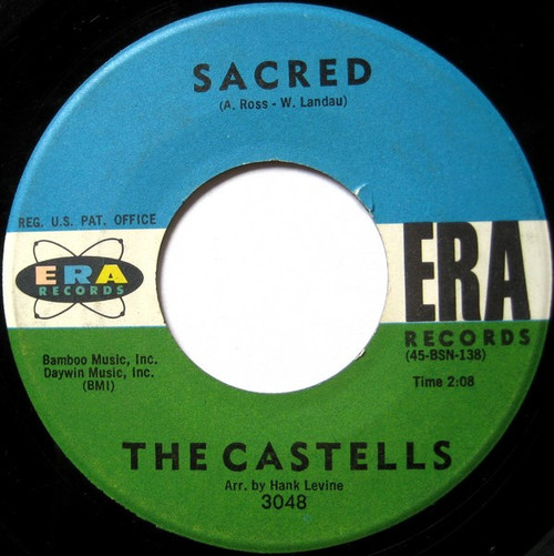 The Castells* - Sacred / I Get Dreamy (7", Single)