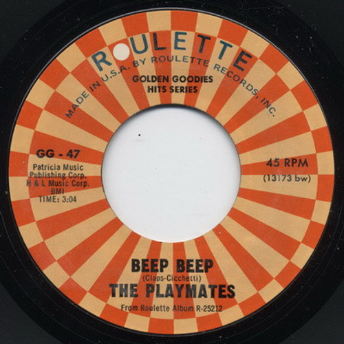 The Playmates - Beep Beep / What Is Love? (7", RE)