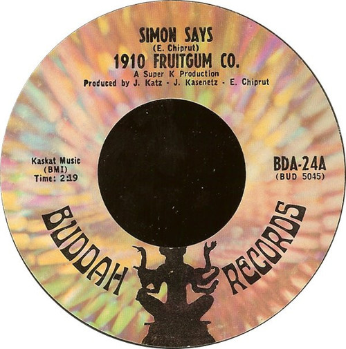 1910 Fruitgum Company - Simon Says - Buddah Records - BDA-24 - 7", Single, Ter 1089522694