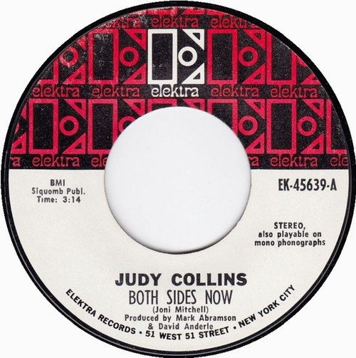 Judy Collins - Both Sides Now - Elektra - EK-45639 - 7", Single, Styrene, Ter 1090726775