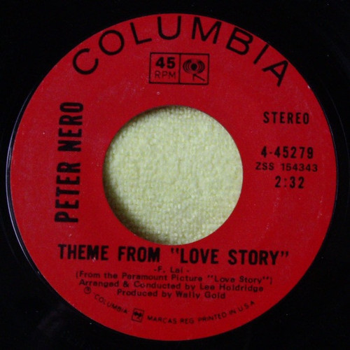 Peter Nero -  Theme From "Love Story" / El Condor Pasa (7", Single)