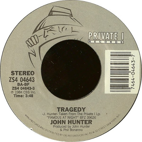 John Hunter (3) - Tragedy (7", Styrene)